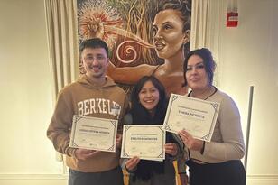 3 NAVCAL Scholars at Scholarship Ceremony